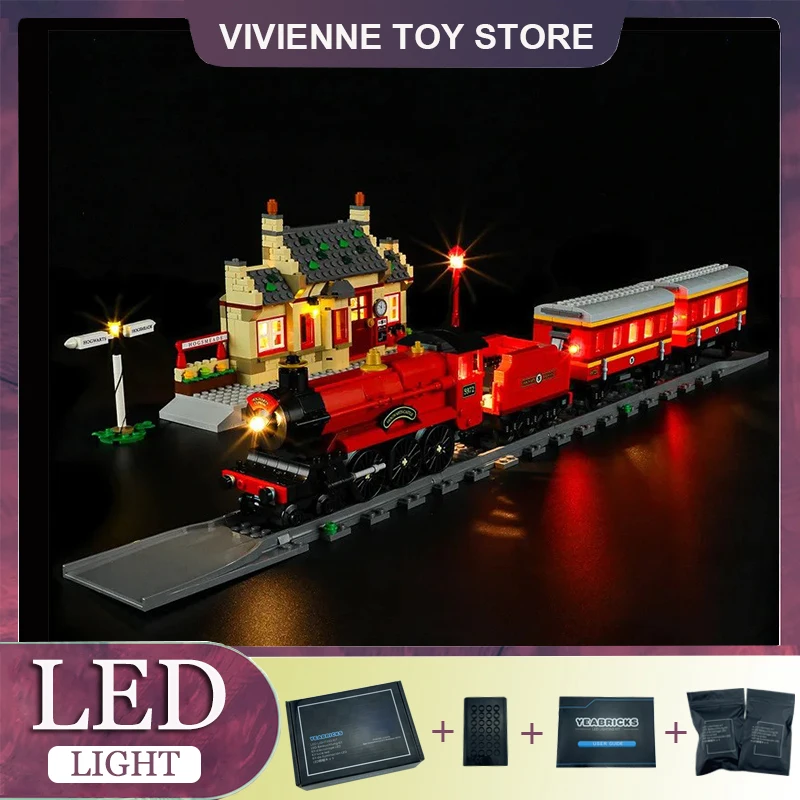 

LED Light Kit For LEGO 76423 Harry Potter Hogwarts Express & Hogsmeade Stations Building Blocks Bricks Toy（Only LED Light）