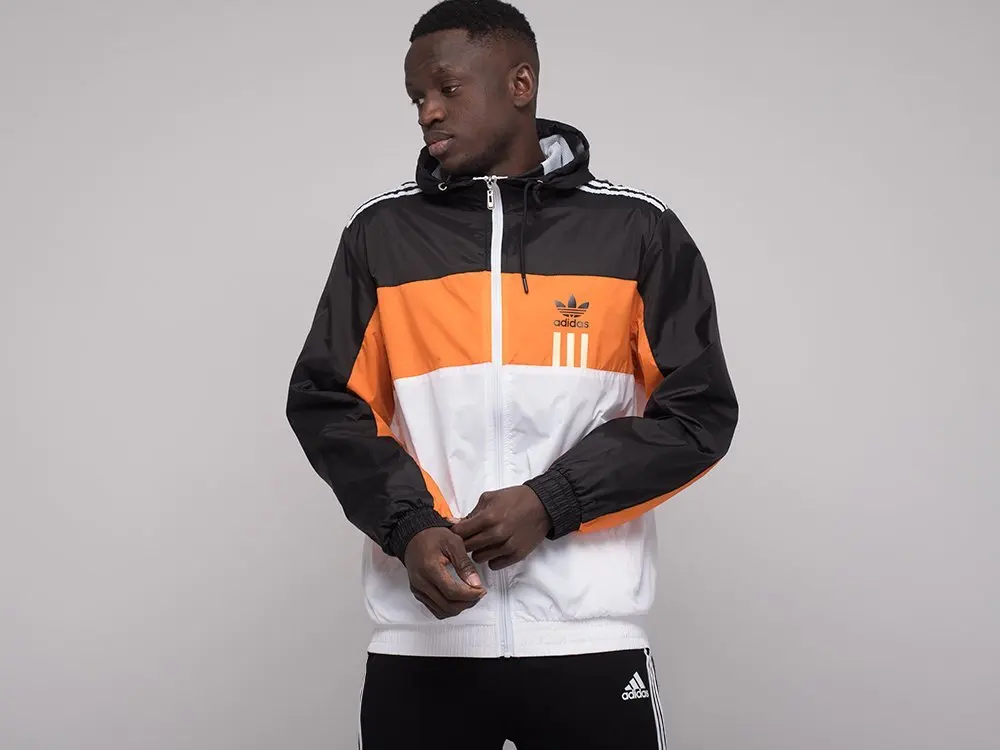 Ветровка Adidas Разноцветный Демисезон Мужской | Мужская одежда