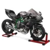 Big Size Gift Box Simulation 1:6 Kawasaki H2R Alloy Racing Motorcycle Collection Diecast Spray Motorbike Model Gift for Man Boy 1