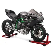 Big Size Gift Box Simulation 1:6 Kawasaki H2R Alloy Racing Motorcycle Collection Diecast Spray Motorbike Model Gift for Man Boy 1