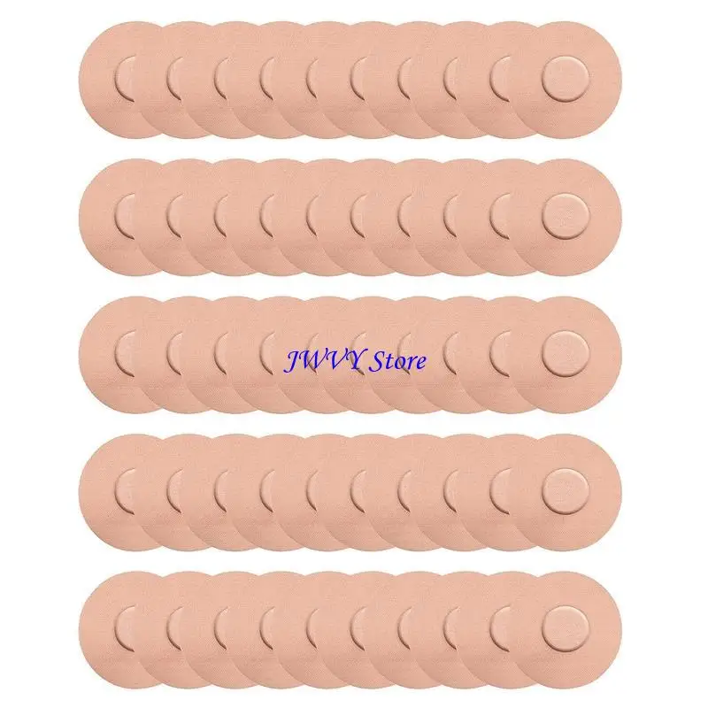 573a Packung 50pcs Duschschwimmen wasserdichte Sensorabdeckungsaufkleber – Detail 10