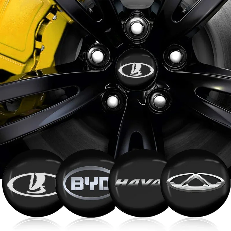 Car Hub Cap Badge Sticker Wheel Center Hub Cap Logo Stickers Per Bmw M Mercedes Benz Amg Alfa Romeo Abbas Dodge Audi Sline Ford