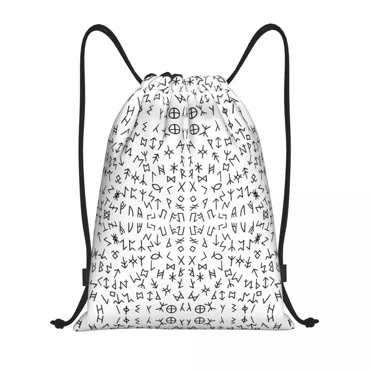 

God Of War Runes 16 Drawstring Bags Gym Bag premium Rucksack Schools Backpack Humor Graphic