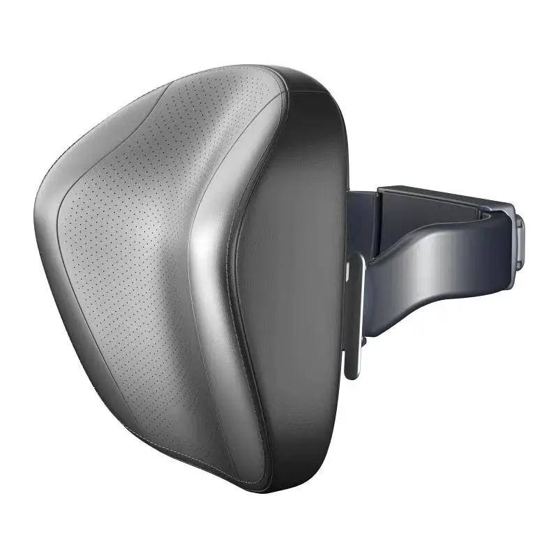 

Multifunctional Car Neck Pillow Leather Headrest Mount Phone Holder for Tesla Model 3 Model Y Phone iPad Holder