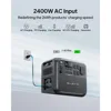 Portable Power Station AC200L Equipped with 350W Solar Panels, 2048Wh LiFePO4 Batteries, and 4 2400W AC Power Sockets 4