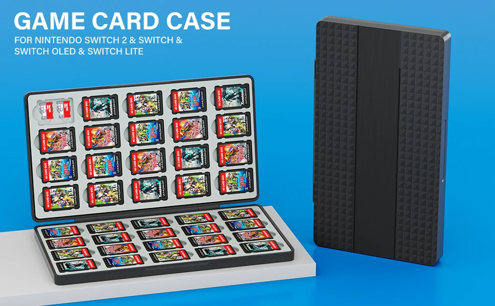 Custodia per schede di gioco nintendo switch oled e lite 40 slot_voghion.com