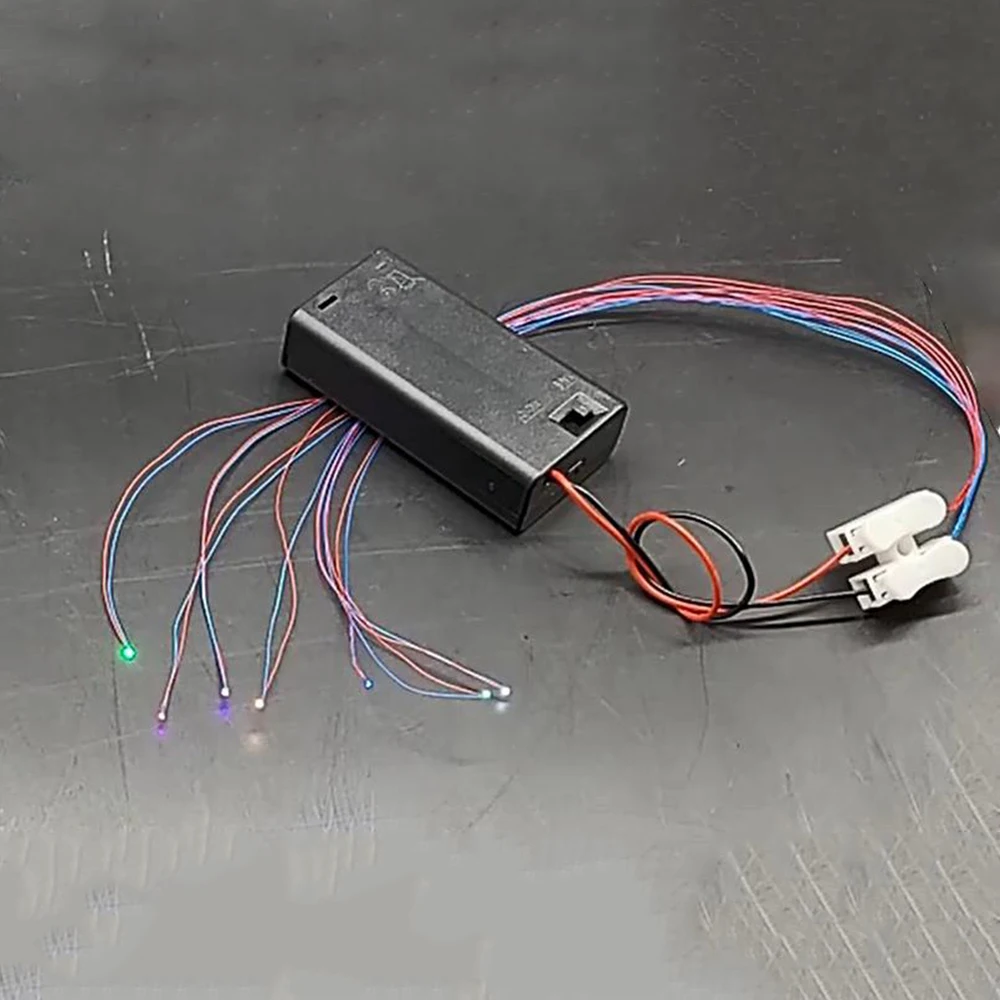 Battery Holder Box With ON-OFF Switch 3V/6V AA/AAA Battery Socket Storage Case Battery Tools For Micro Led Railway Layout Light 3