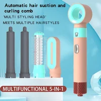 5 in 1 Hair Dryers Multi-purpose Hot Air Comb Professional Air Hair Styler Hair Curling Straightening Hot Air Brushes 1