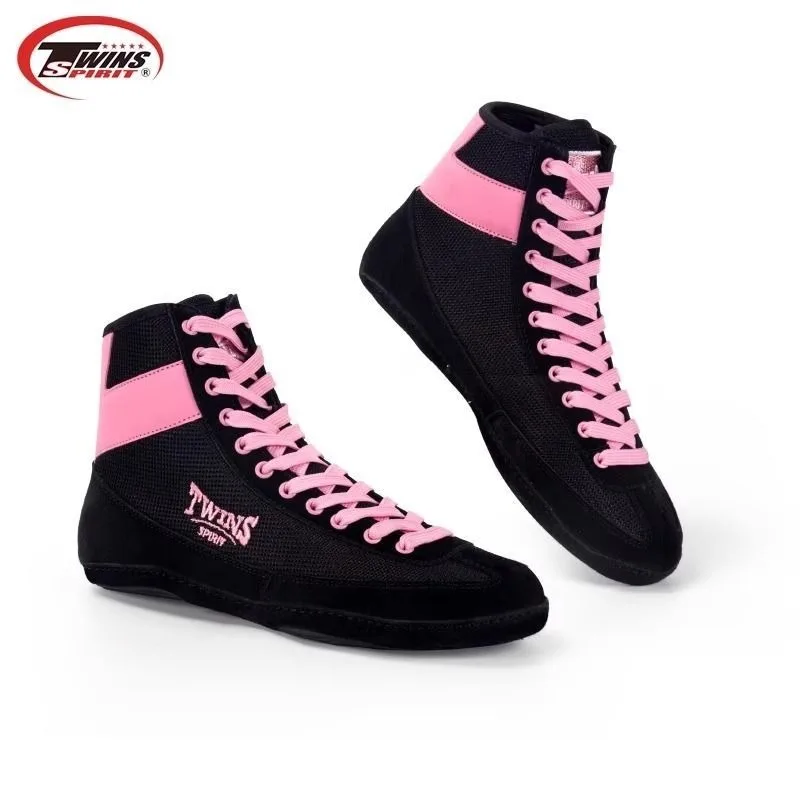 Original Brand Competition Sport Unisex Fighting Shoe Top Quality Boxing Fighting Boots Comfortable Anti Slip Gym Training Shoe