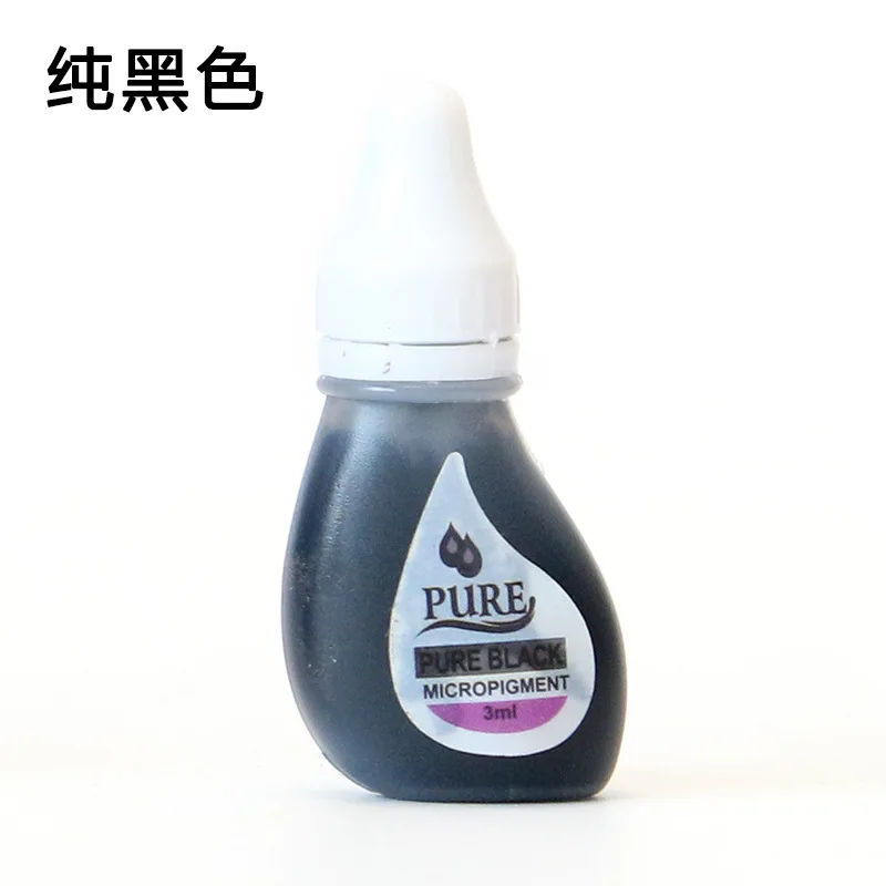 3ml Microblading Pure Pigment Semi Permanent Makeup Eyebrow Tattoo Ink Lips Eye Line Color Micropigmentacion Pigmentos Lips