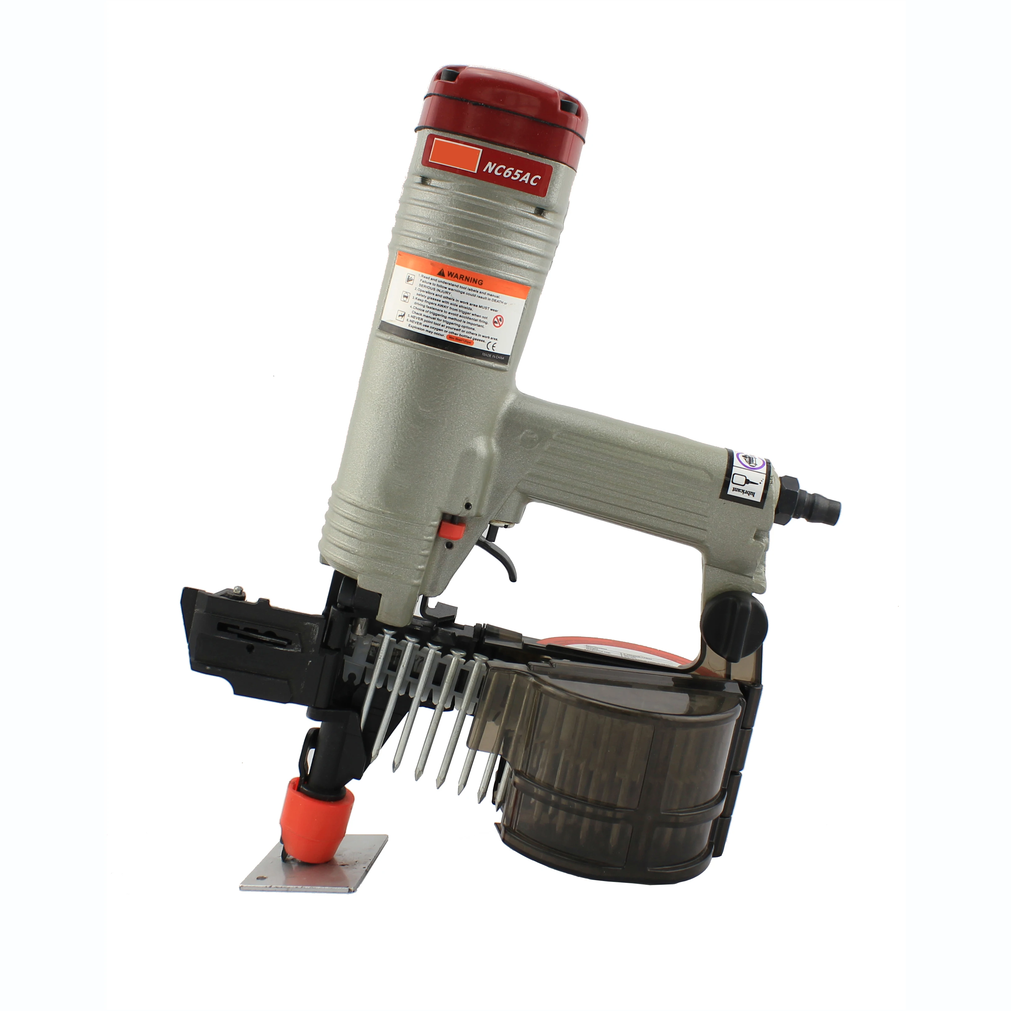 Concrete Nail Gun Pneumatic Brad Nailer Manual Wall Fastening Tool Low  Noise Woodworking Tools Air Nailer Machine Power Tools - AliExpress