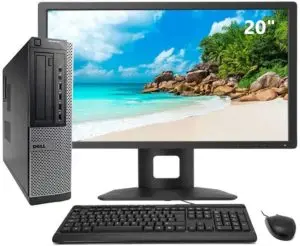 DELL Optiplex 7010 ORDENADOR DE SOBREMESA COMPLETO BARATO i5 - 3470 3.2GHz | 8GB RAM | 500HDD | DVD | WIN 10 PRO + TFT 20