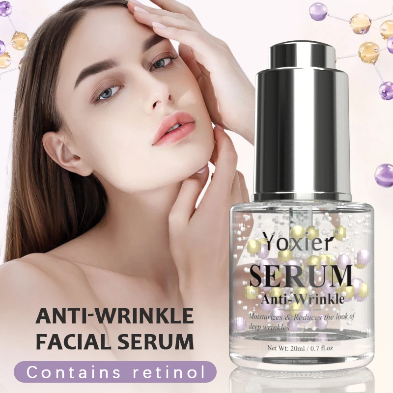 

Instant Wrinkle Remover Serum Retinol Lifting Firming Anti Aging Essence Fade Fine Lines Whitening Face Skin Care Korea Cosmetic