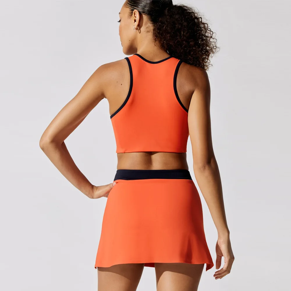 Outdoor Sportswear Tennis Dress, Golf Womens Dresses Sports Anti Glare Short Skirt, Quick Drying Sports Fitness Suit, Yoga