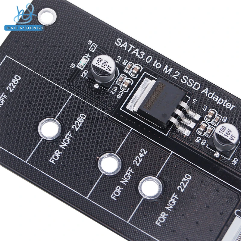 NGFF ָ Ʈ SSD-SATA  ī, SATA  B Ű, M.2 ϵ ̺-Sata3.0 Ȯ ī