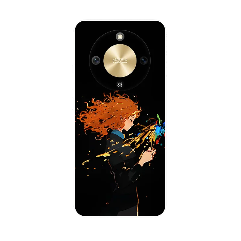 Butterfly Printed TPU Soft Protective Back Cover in Silicone