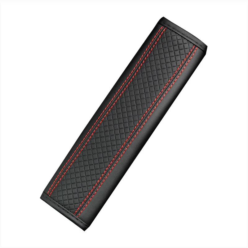 Car Accessories Seat Belt PU Leather Safety Belt Shoulder Cover Breathable Protection Seat Padding Pad Auto Interior Access seat belt covers seat belt protection seat belt protector car seat belt accessory safety belt shoulder guard