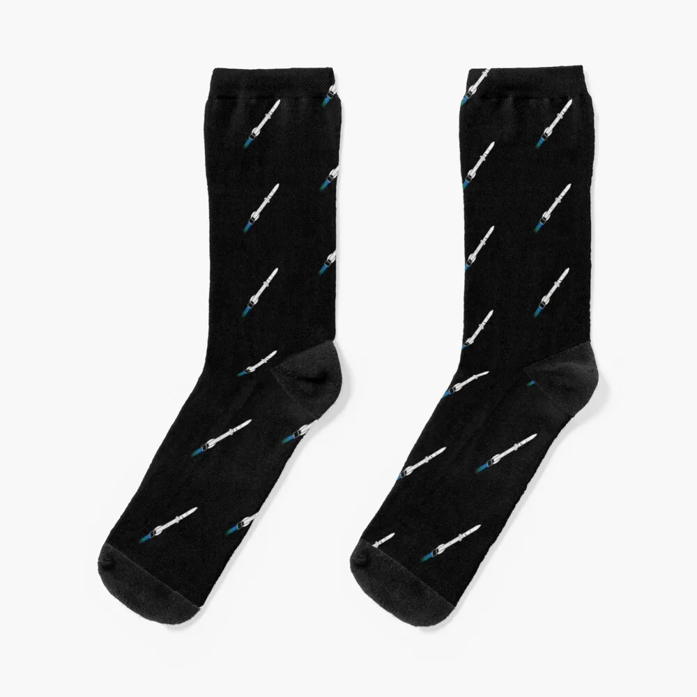 

New Glenn Rocket (Blue Origin) Socks Custom Socks Sock Christmas