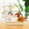 Cartoon Funny Plush Keyring Stuffed Animal Tiger Toy Soft Animal Charm Cute Key Rings Children'S Bag Purse Backpack Wallet 1