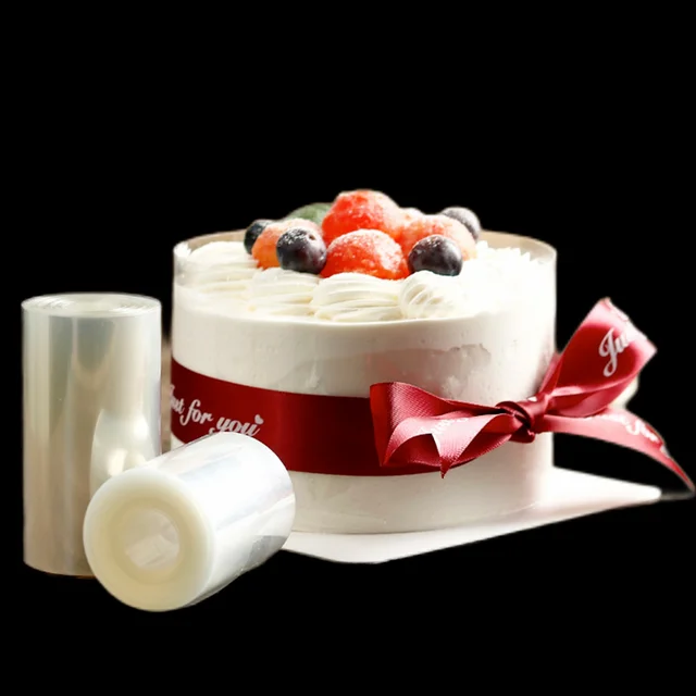 10 M Mousse Torta Perem Kemény Átlátszó Surround Fóliak Konyha Sütés Acetát Film Sütemények Körüli Él Diy Gallér - Image 2
