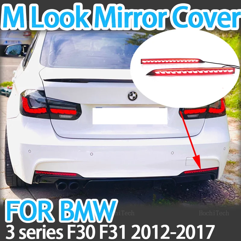 

LED Reflector Lamp Rear Fog Lamp Bumper Light Brake Light Dynamic Turn Signal For BMW 3 series F30 F31 2012-2017