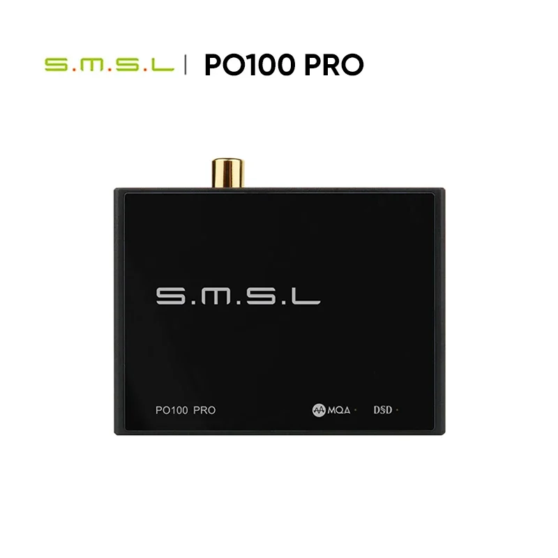SMSL PO100 PRO USB Digital Interface MQA Decoder XOMS XU316 DSD64 Optical Coaxial DSD512 I2S Output 32bit 768Khz USB DAC Audio Converter Adapter Audio Converter Audio Decoder