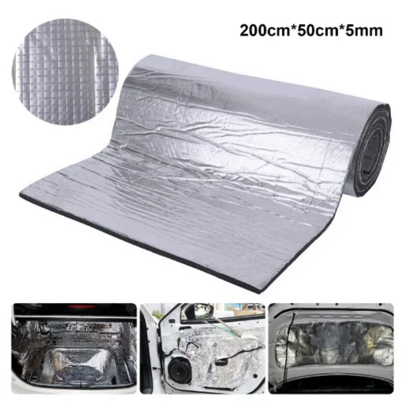 Car door soundproofing and shock-absorbing pads Car silent heat insulation Truck soundproofing pads hood