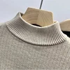 Sweater For Women Casual Thick Warm Knit Plush Velvet Lined Pullover Tops Fall Winter Soft Knitwear Jumper New Slim Poleras 4