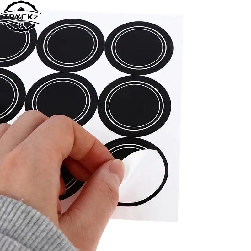 60 Round Shape Label Stickers Mark Spice Jar Stickers For Crafters Home Cooks Spice Bottles Labels