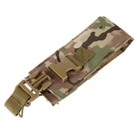 Molle Water Bottle Holster Pouch Outdoor Sports Riding Camping Hiking Hunting Travel Canteen Kettle Holder EDC Tool Waist Bag 2