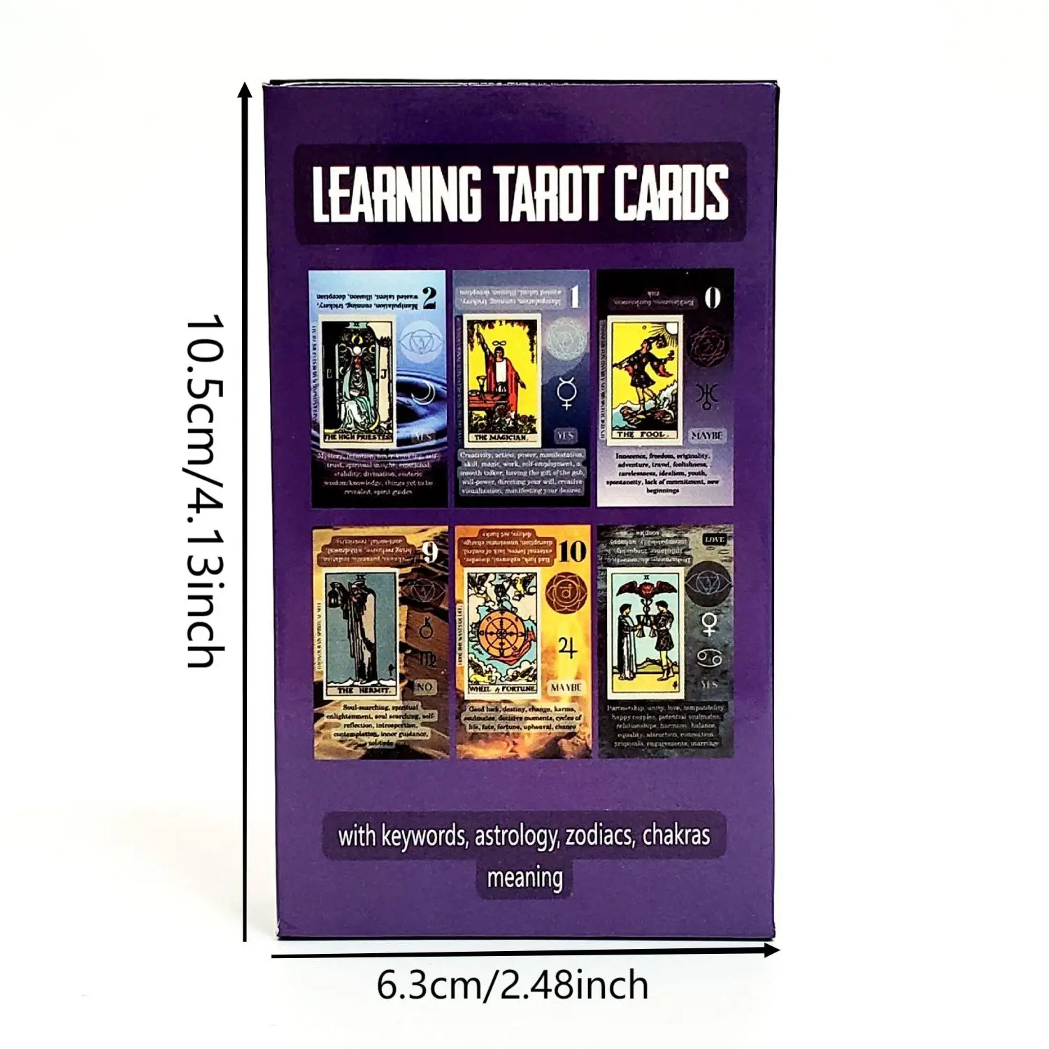 Aprendendo Tarot Com Significado Nele Decks 10.3x6cm Alta Qualidade 78pcs  Cartões Adivinhação Jogos de Tabuleiro Party Entertainment Games -  AliExpress