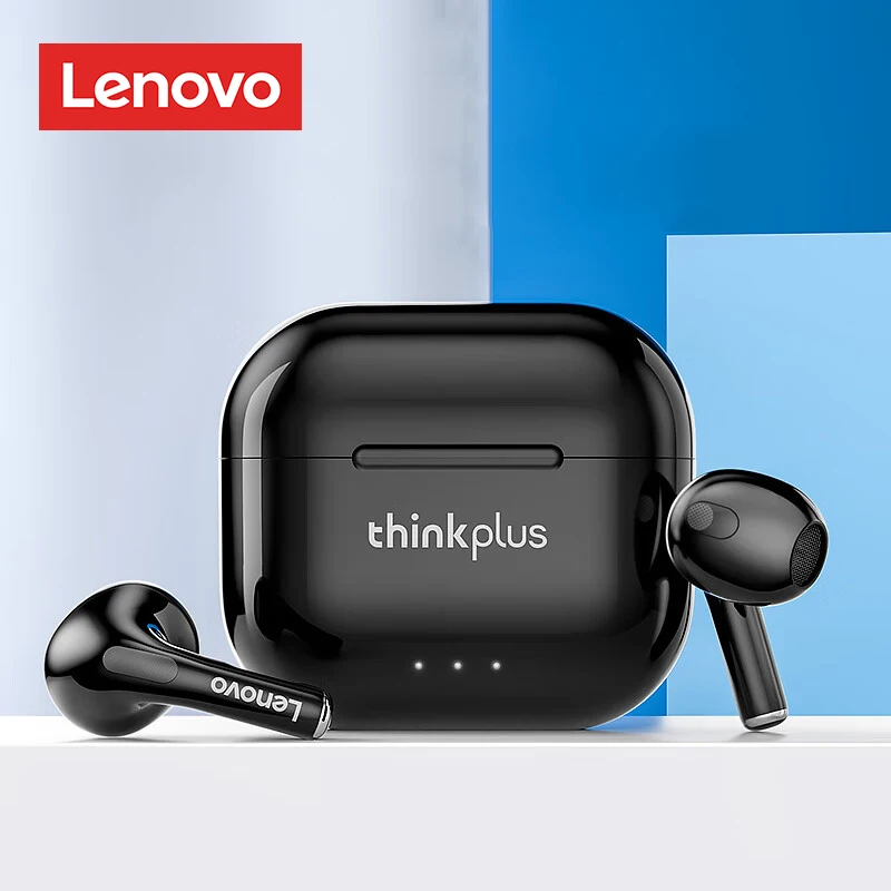 Беспроводная Bluetooth-гарнитура Lenovo LP40 Plus, 2/5 шт., наушники с шумоподавлением, спортивные стереонаушники с микрофоном, игровые наушники