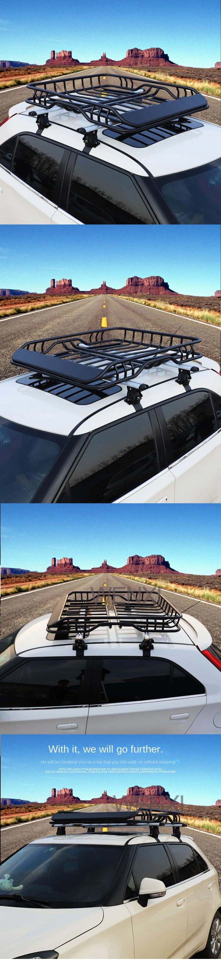 Auto Kofferraum rahmen multifunktion ale Dachbox Rahmen Querstange  Modifikation geeignet für Auto Pickup Truck Light Top Camper Geländewagen  Modelle - AliExpress