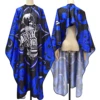 Barber Haircut Cloth Salon Hairdressing Apron Antistatic Pattern Gown Waterproof Hairdresser Capes Styling Tools Wholesale 6
