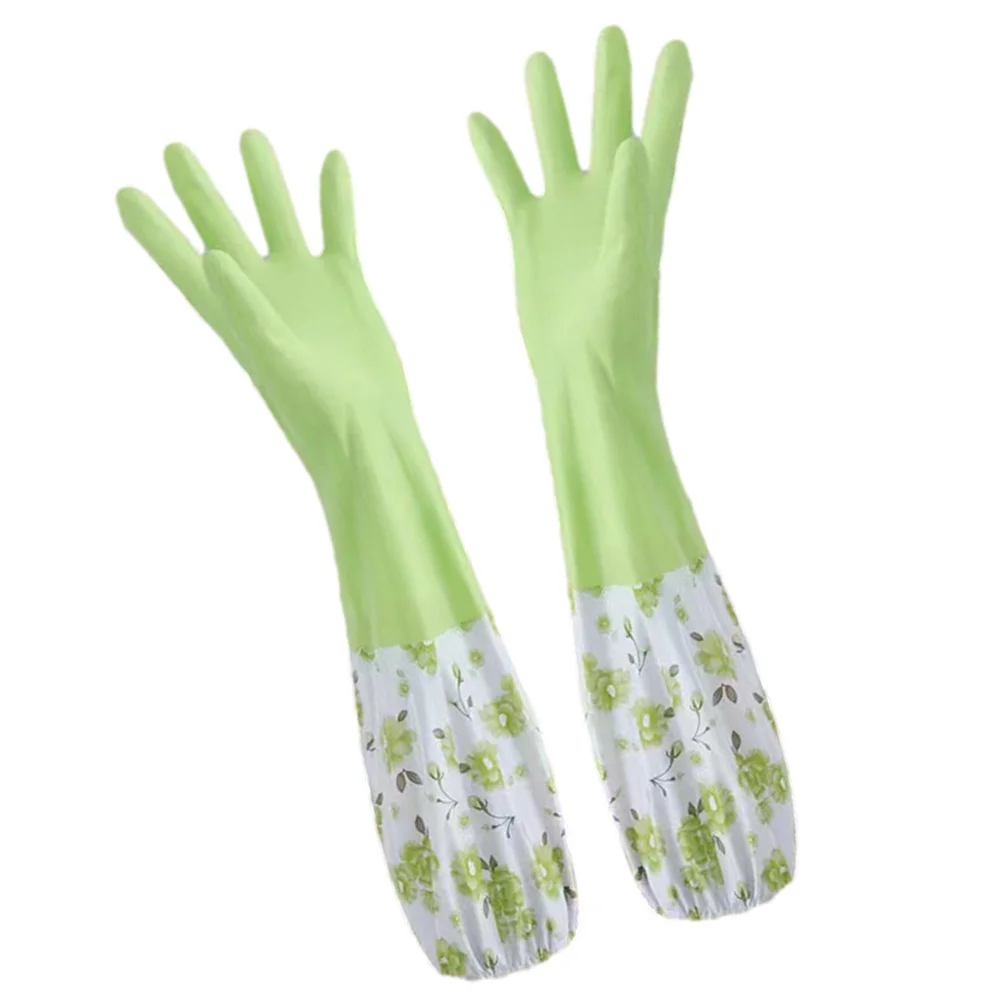 

Dishwashing Gloves Reusable Dishwasher Warm Cleaning Decorative Housework Household