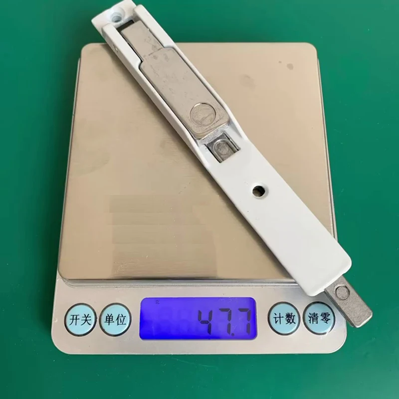 Aluminum Door And Window Lock Buckle Plastic Steel Shield Door Split Type Glass Upper And Lower Concealed Installation Bolt