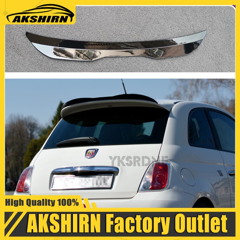 Mini Spoiler Extension Fiat 500 Abarth Mk1 2008-2012 Spoiler Ala Posteriore Per Fiat 500 Abarth Mk1 Lifting 2016-Accessori Auto