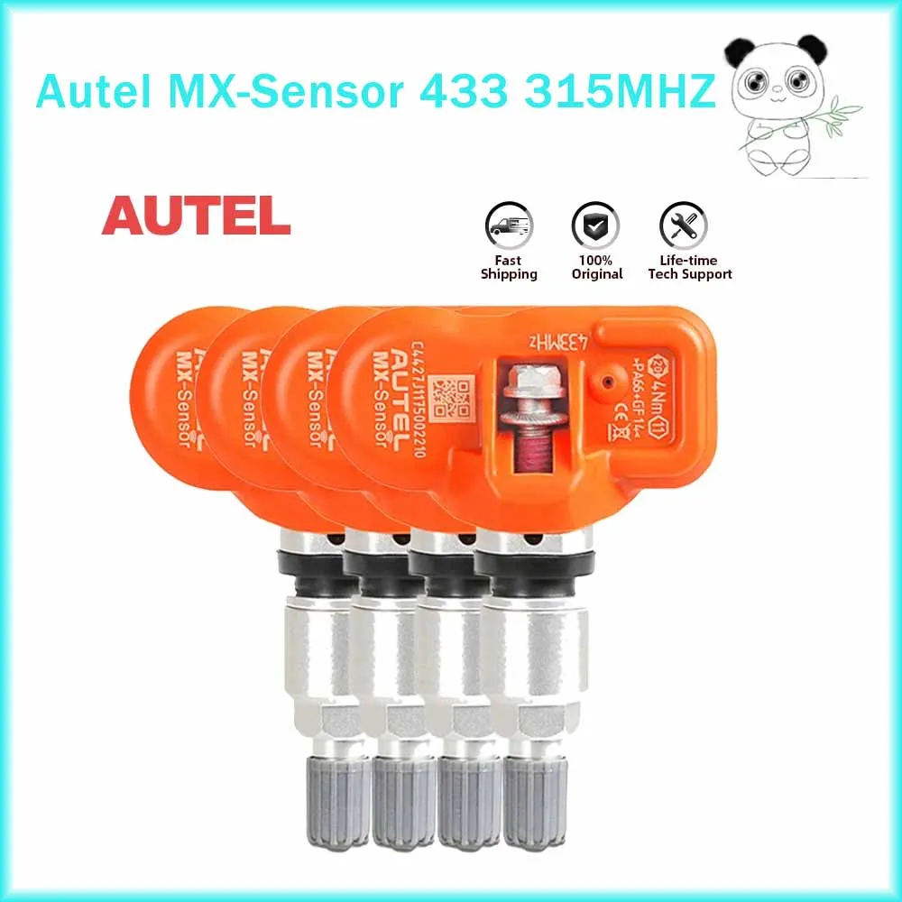 

Autel MX-Sensor 433 MHz Sensor Tyre Analysis work with TPMS PAD TS401 TS601 100% Clone-able and 98% Coverage Free Shipping