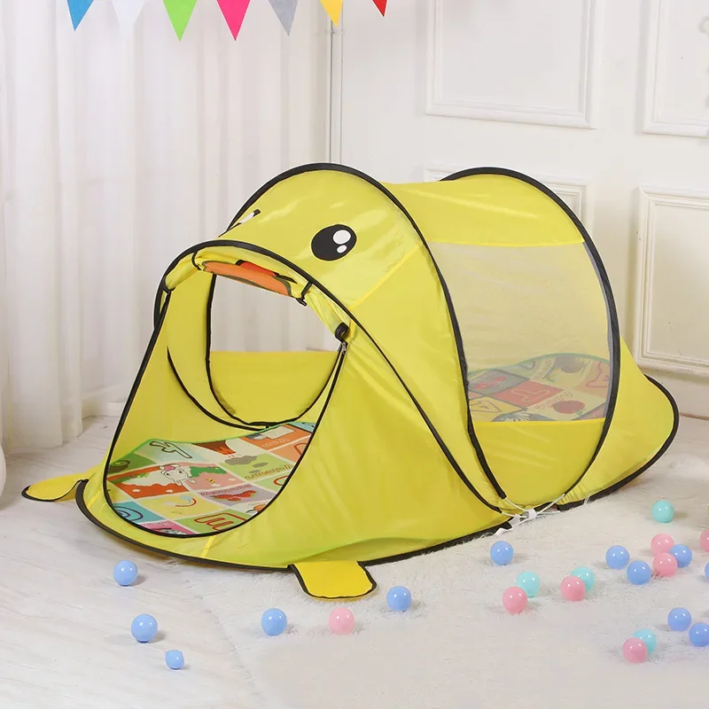 Cartoon Animal Children Play House Outdoors Pop Up Toy Tent Indoor Net Baby Ball Pit Pool New Portable Tiger kids' Tent Gifts