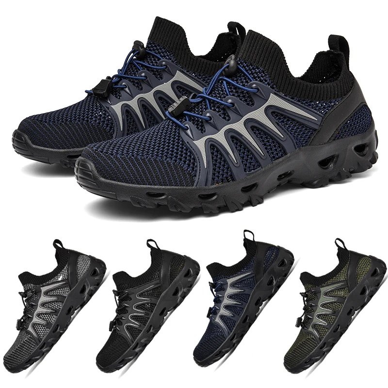 Outdoor enthusiast hiking shoes Men's waterproof hiking shoes Mountain boots Woodland hunting tactical hiking shoes