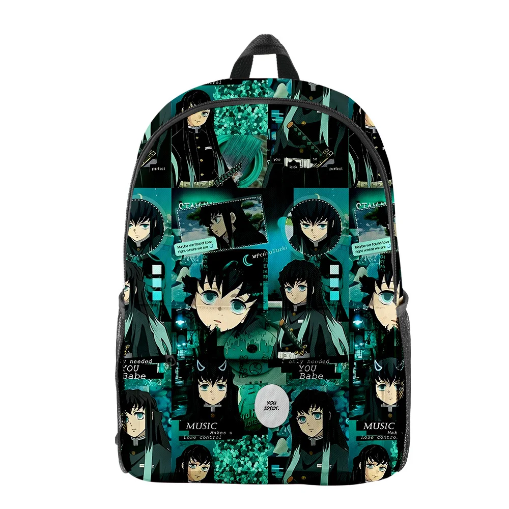 Youthful Anime Kpop Humor Student School Bags Notebook Backpacks 3D Printed Oxford Waterproof Boys/Girls Funny Travel Bags
