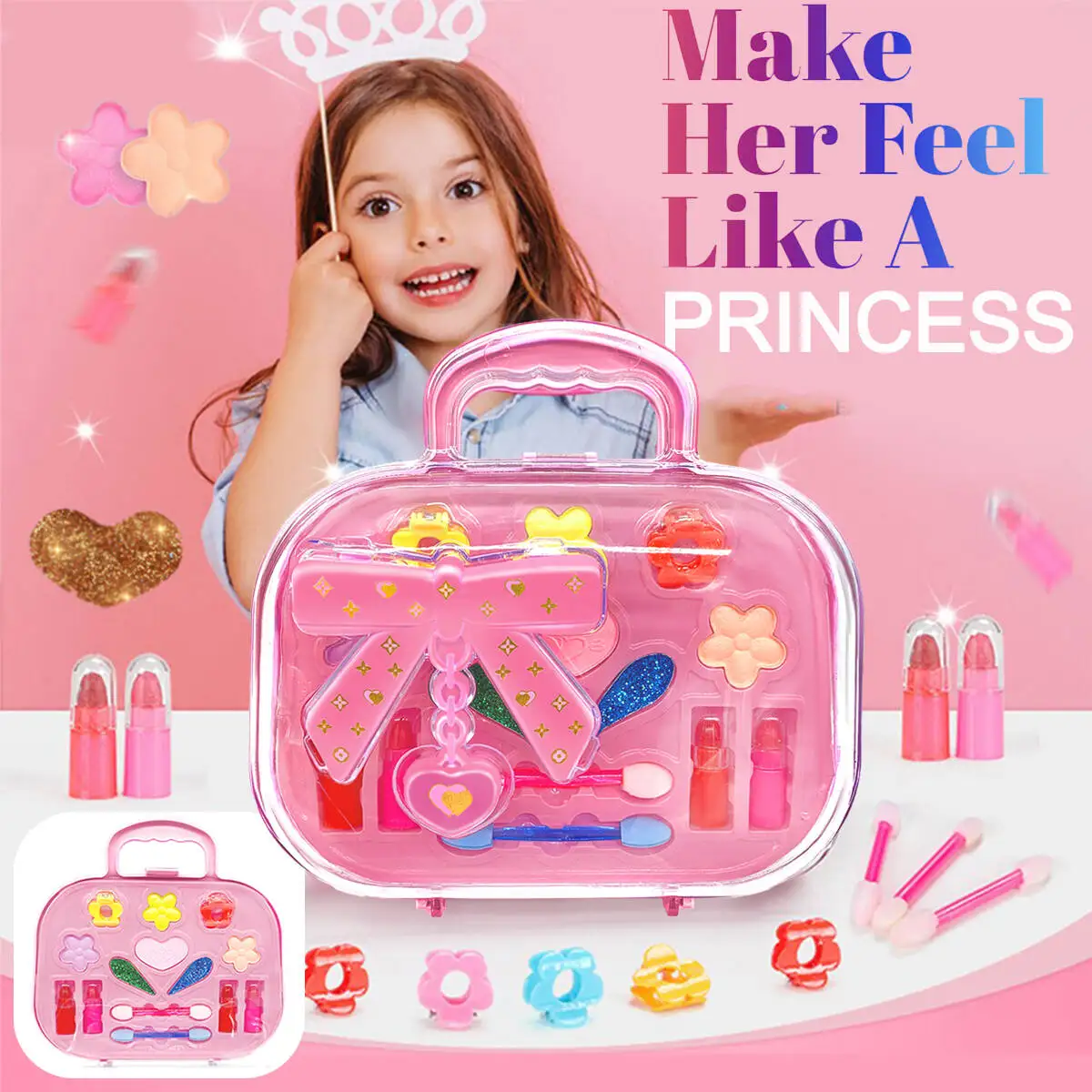 Princess Makeup Playset for Girls 1