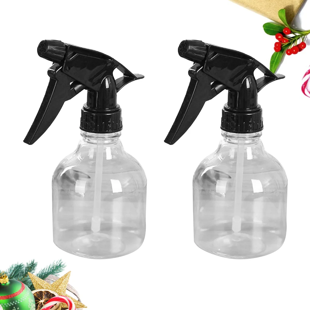 

2PCS 250cc Transparent Watering Pot Indoor Sprayer Bottle Watering Kettle Household Gardening Watering Flower Kettle for Store