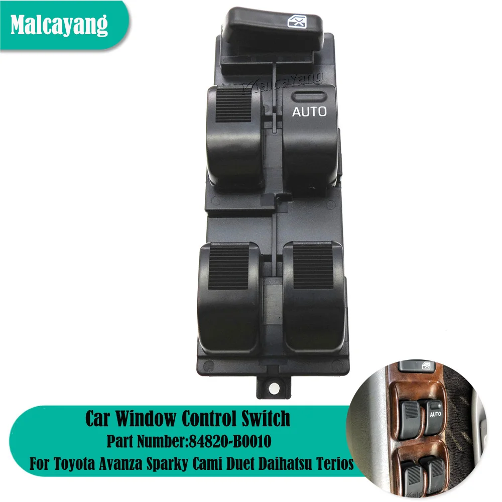 Car Styling Power Window Lifter Controller Interruttore Di Controllo Principale Muslimper Toyota Avanza Sparky Cami Duet Daihatsu Terios