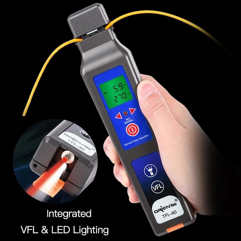 Cable Tester Optic Fiber Identifier 8001700nm Optical Live Detector