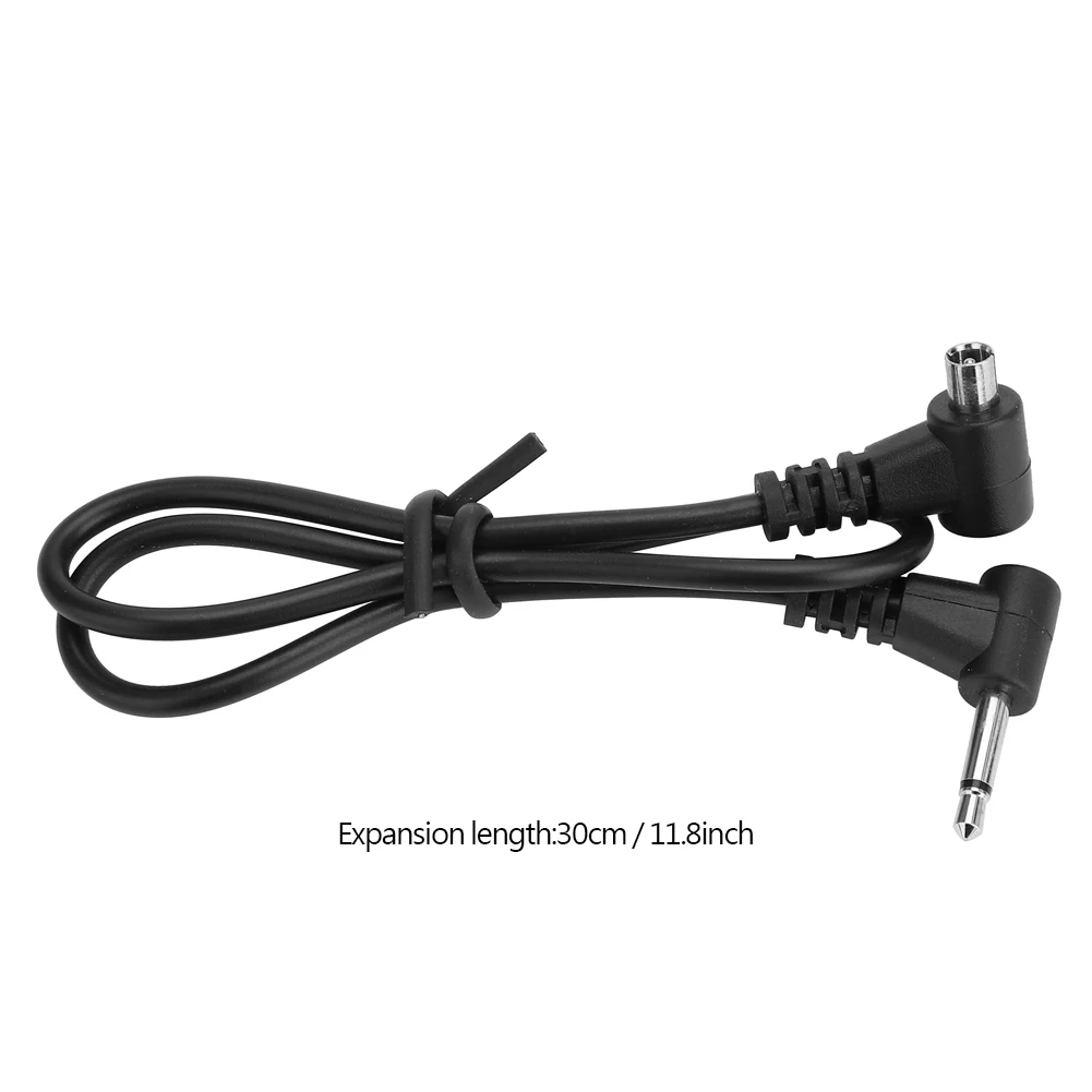 Flash PC Cord PC Sync Cable Sync Cable Cord 12-Inch/30CM Lightweight Flash 2.5mm Plug to Male