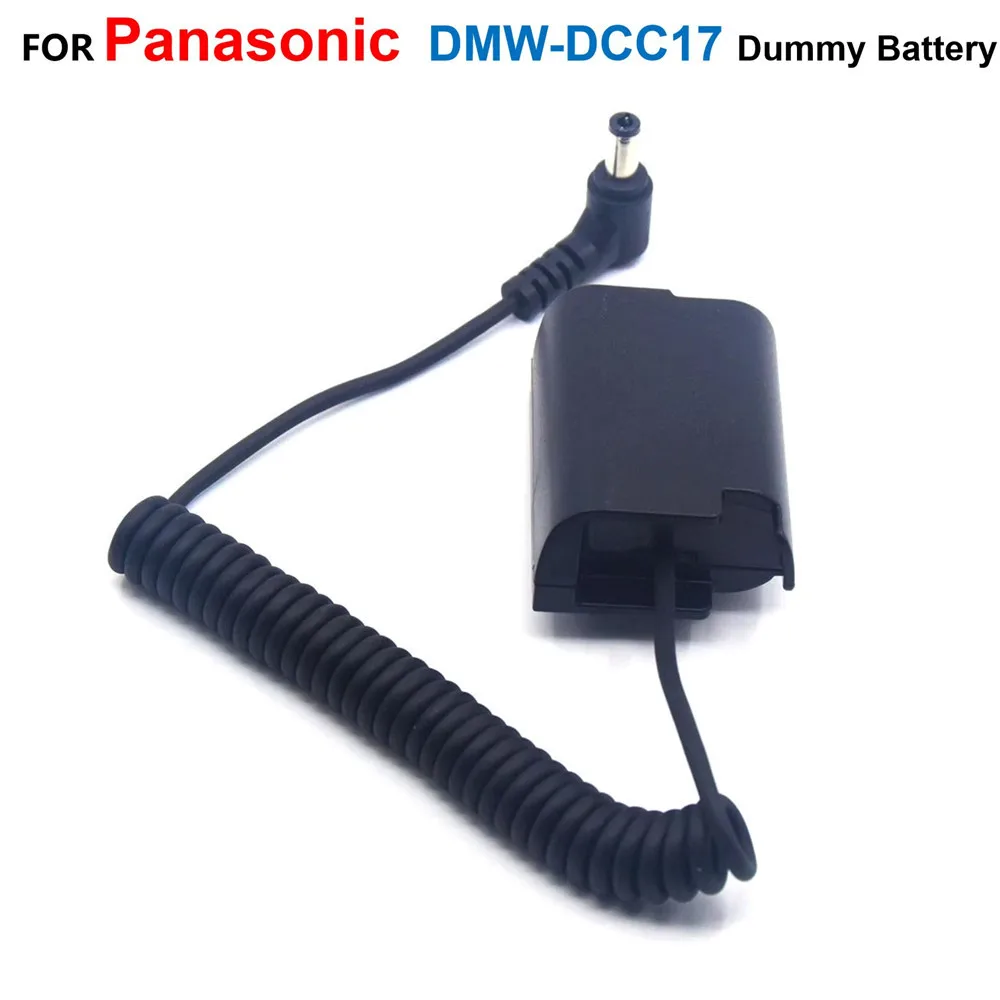 

DMW-DCC17 DC Coupler DMW BLK22 Fake Battery Spring Cable For Panasonic Lumix GH6 GH6L GH5II DC-S5 DC-S5K Camera