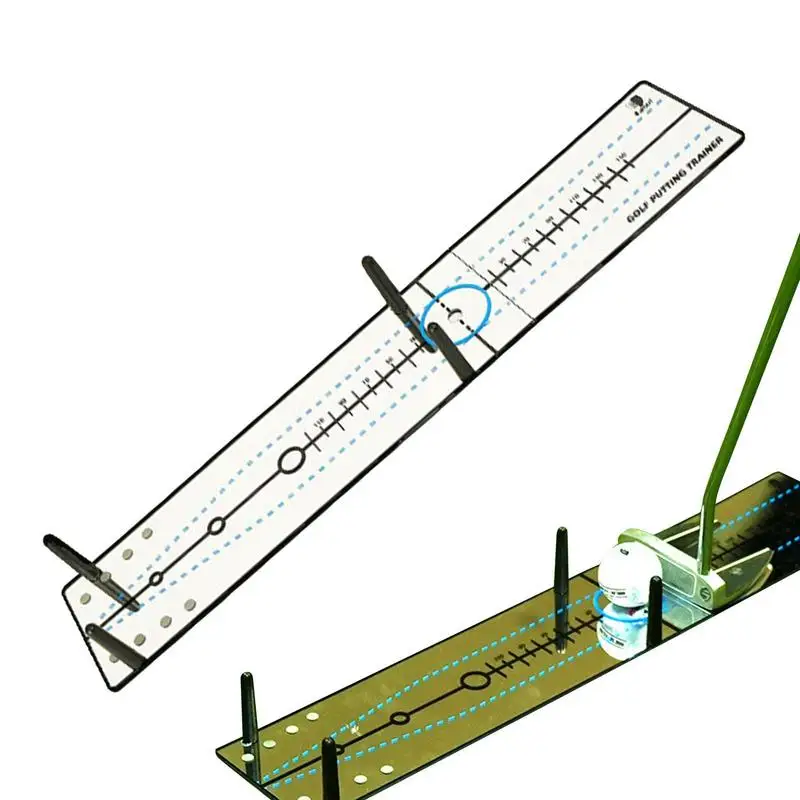 Golf Putting Mirror Golf Swing Straight Practice Eye Line Golf Accessories Putter Mirror Alignment Training Aid Swing Trainer 4