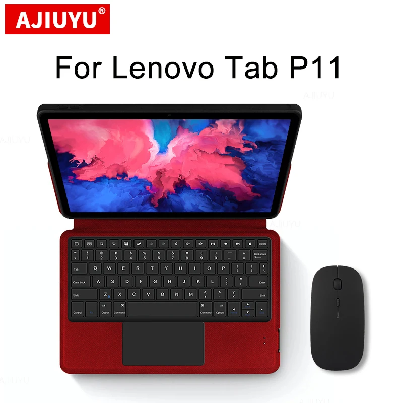 

Case For Lenovo Tab P11 Pro 11.5" TB-J706F TB-J716F Cover For XiaoXin Pad Plus 11" TB-J607F J606F Bluetooth Keyboard Cases Shell