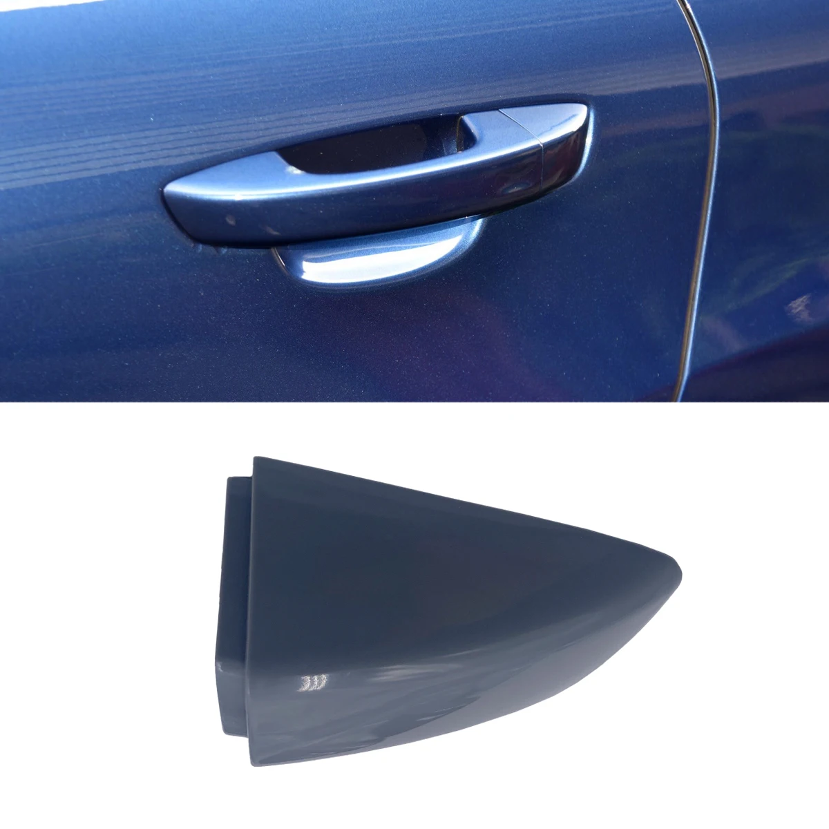 Neue Grundiert Vorne Links Türschloss Griff Cap Trim Für VW 